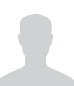 Male silhouette illustration representing a male staff member.